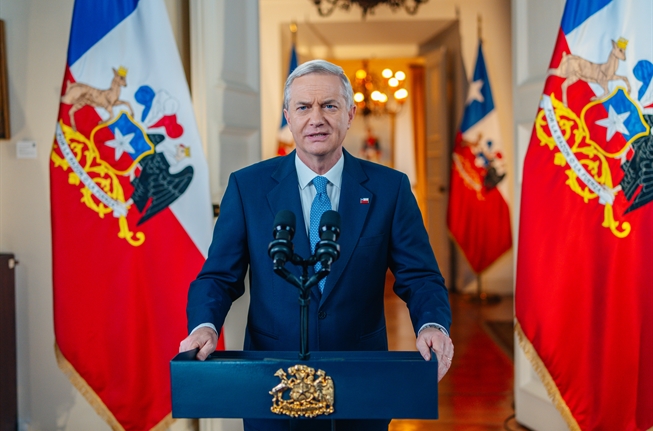 "Seremos implacables": Presidente Kast anuncia la Agenda Contra el Crimen Organizado y Terrorismo