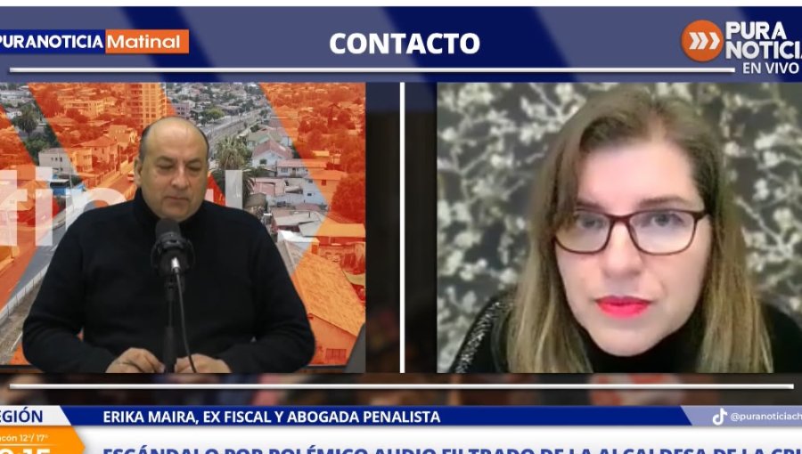 Exfiscal Erika Maira y polémico audio de Alcaldesa de La Cruz: "Ella está interpretando que esas plantas son marihuana, por lo que a las 24 horas debió haber realizado la denuncia"