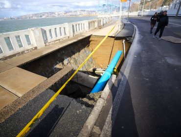 Obras en Av. Altamirano partirían a fines de agosto y segundo socavón sigue en evaluación