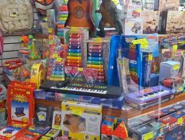 Seremi de Salud de Valparaíso fiscaliza juguetería para promover compras seguras por el Día del Niño