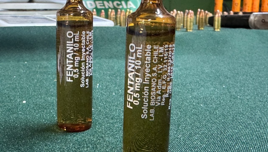 Caen seis sujetos con armas, drogas y fentanilo en territorio de "El Panda" en Lo Espejo