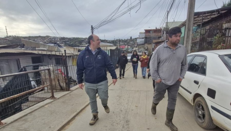 Reabren proceso de fichas FIBE para catastrar hogares que quedaron pendientes tras los temporales en la región de Valparaíso