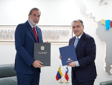 Chile y Venezuela intercambian notas diplomáticas y avanzan en el restablecimiento de relaciones