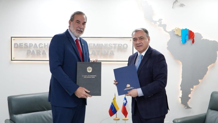 Chile y Venezuela intercambian notas diplomáticas y avanzan en el restablecimiento de relaciones