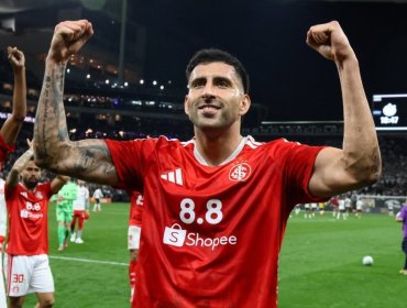 El Inter de Maripán logró sufrido avance en Copa de Brasil pese a caer ante Corinthians