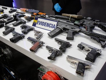 Juzgado de San Bernardo decreta prisión preventiva para 56 imputados por tráfico de armas 3D y asociación criminal