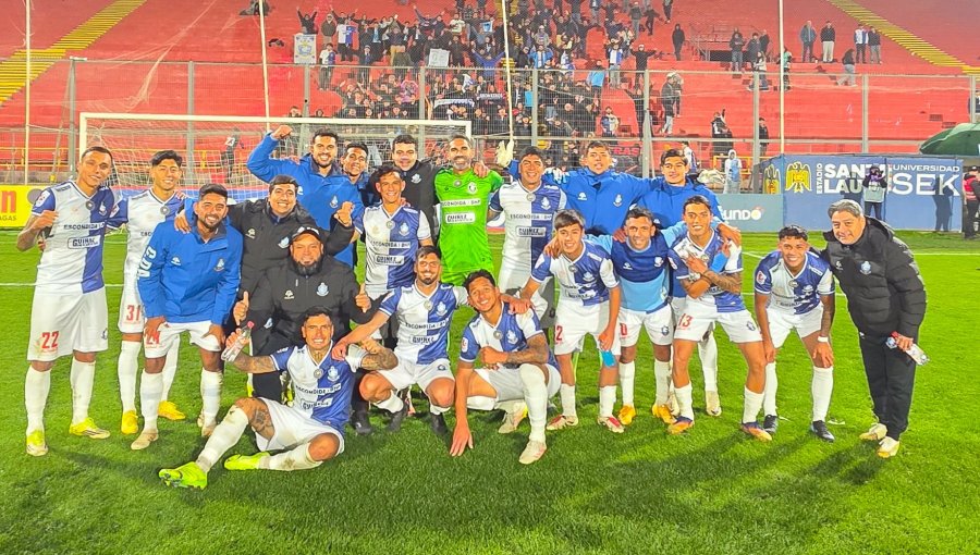 D. Antofagasta se ilusiona con ascender tras golear a U. Española en el estadio Santa Laura