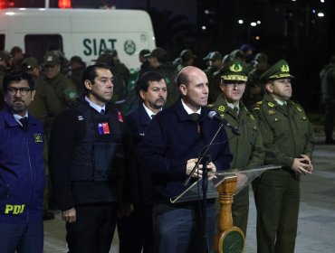 Con más de 5 mil policías: Ministro Arrau encabeza nuevo megaoperativo que contempla controles de identidad y fiscalizaciones