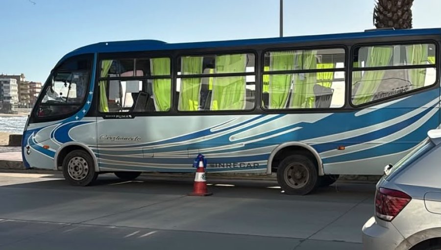 Conductor de microbús fue detenido tras dar positivo a marihuana en operativo de senda y carabineros en Algarrobo