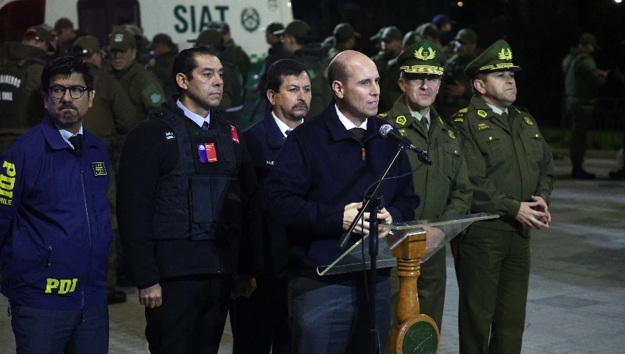 Primer balance de megaoperativo nacional registra 656 detenidos y 33.887 controles
