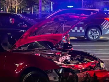José Antonio Neme protagonizó accidente de tránsito con motociclista en Las Condes
