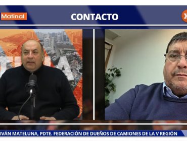 Federación de Dueños de Camiones de Valparaíso y cierre del paso Los Libertadores: "Es una stiuación bien compleja porque no hay certidumbre de cuándo se pueda abrir"