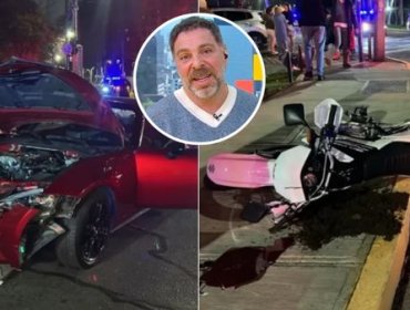 “Pensé que podía estar muerto”: Neme relata traumático accidente en Las Condes y asume compromiso con el afectado