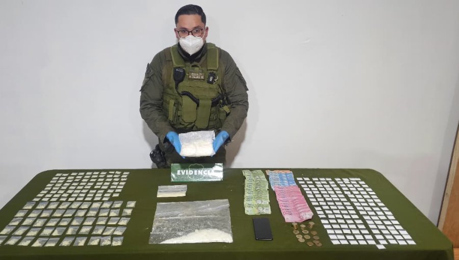 Detienen a sujeto con más de 270 envoltorios de droga durante patrullaje en San Antonio