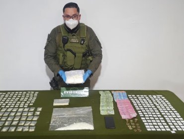 Detienen a sujeto con más de 270 envoltorios de droga durante patrullaje en San Antonio
