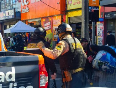 Municipalidad de Viña del Mar se querellará contra ambulantes tras violenta agresión con cloro a inspectores y Carabineros