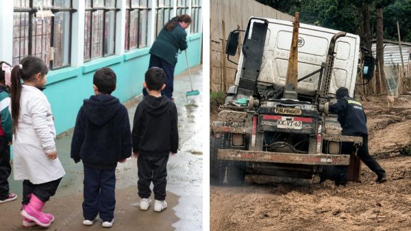 Desde niños hacinados a caminos privados: las trabas que complican a las familias de Laguna Verde