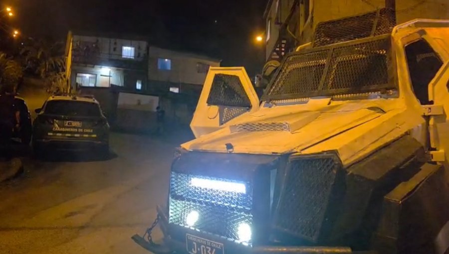 Carabinero resultó gravemente herido tras ser baleado en medio de una fiscalización en Antofagasta