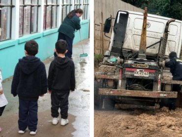 Desde niños hacinados a caminos privados: las trabas que complican a las familias de Laguna Verde