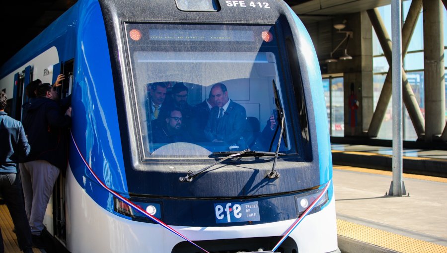 Servicio Limache-Puerto sumará dos nuevos trenes en septiembre: EFE Valparaíso proyecta aumentar 20% su capacidad en hora punta