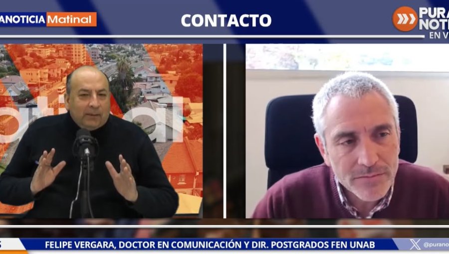 Felipe Vergara y agenda de seguridad del Gobierno: "Los proyectos de ley por sí solos no solucionan el tema de la seguridad y la delincuencia; se requiere un cambio de mirada"