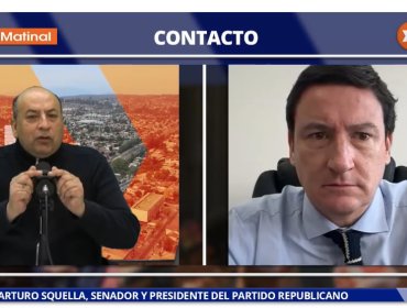Senador Squella y proyectos de seguridad del Gobierno: "Parte de la agenda del ministro Arrau fue trabajada por Trinidad Steinert"