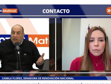 Senadora Camila Flores y requerimiento del Gobierno ante el TC: "Hay descoordinación, falta de comunicación y falta una conversación más fina"