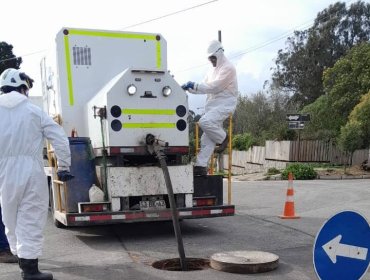 Pronóstico de nuevo sistema frontal obliga a reforzar despliegue para evitar cortes de agua en la región de Valparaíso