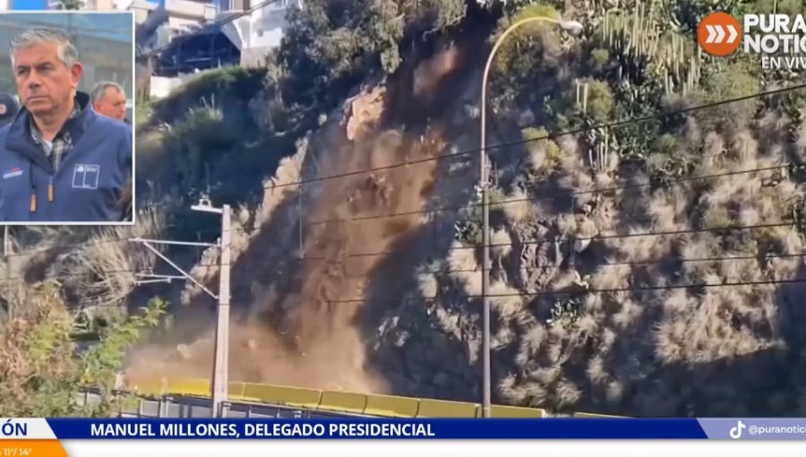 Delegado Manuel Millones y obras en el puente Capuchinos de Viña del Mar: "De marzo se cierra durante un año porque se demolerá el puente que está muy dañado"