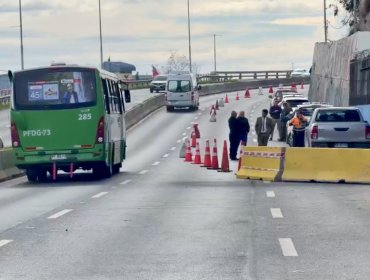 Avenida España vuelve a estar habilitada en una pista hacia Viña del Mar: habrá restricciones para vehículos particulares