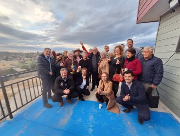 Alcalde Estay y gobernador Mundaca inauguran dos obras comunitarias y comienzan nuevo proyecto deportivo en Villa Alemana