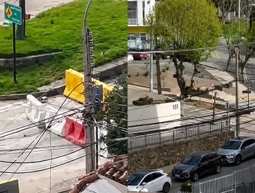 Caos vial en Recreo: vecinos denuncian colapso por desvíos en avenida España y piden a autoridades retirar barreras New Jersey