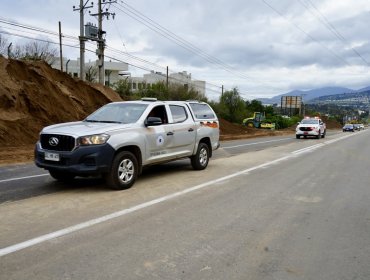 Reabren en ambos sentidos la ruta E-30-F tras 26 días de trabajos por erosión en Puchuncaví