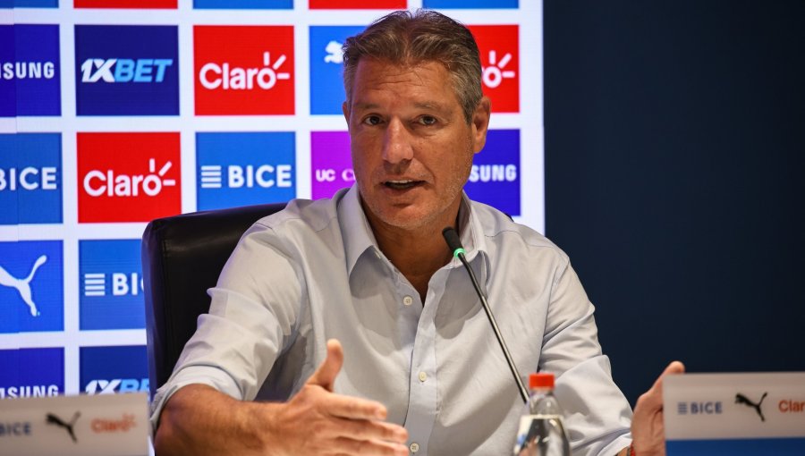 "Tati" Buljubasich justificó el discreto mercado de fichajes de la UC: "No estoy dispuesto a traer por traer"