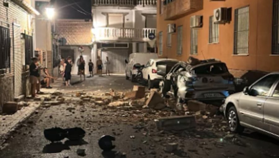 Sismo de magnitud 5.2 deja diversos daños estructurales al sur de España