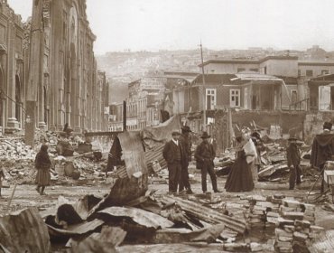 Este domingo 16 de agosto se conmemoran 120 años del gran terremoto de 1906 en Valparaíso