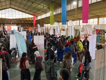 Cerca de 300 personas participaron en la primera Feria Vocacional, Laboral y de Emprendimiento de Limache