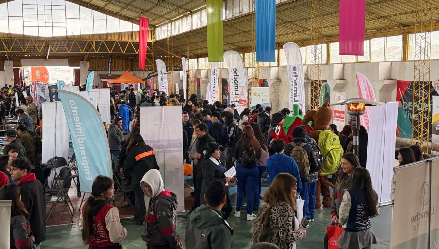 Cerca de 300 personas participaron en la primera Feria Vocacional, Laboral y de Emprendimiento de Limache