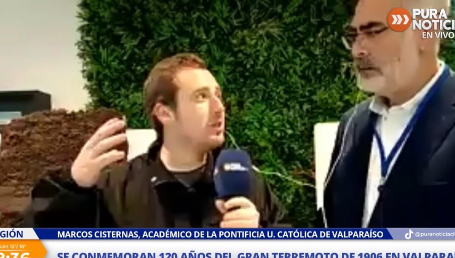 Académico Marco Cisternas y enjambre sísmico frente a las costas de Quintero: "Nos están avisando que las cosas se están moviendo ahí abajo"