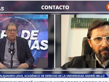 Académico Alejandro Leiva por indulto presidencial: “Lo que busca es atemperar la rigurosidad de la penas”