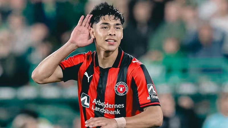DT del Midtjylland anticipa salida de Darío Osorio en este mercado de fichajes