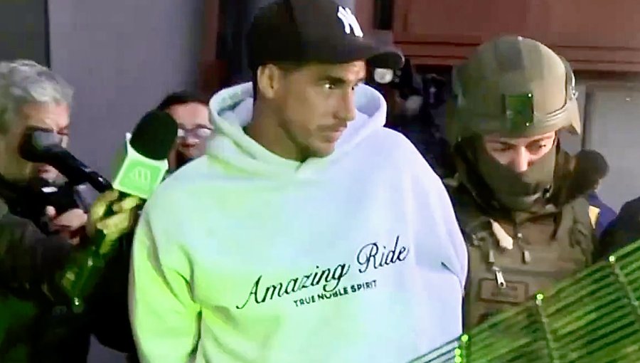 Camilo Huerta fue detenido a su llegada a Chile: "Soy inocente, esto es un montaje"
