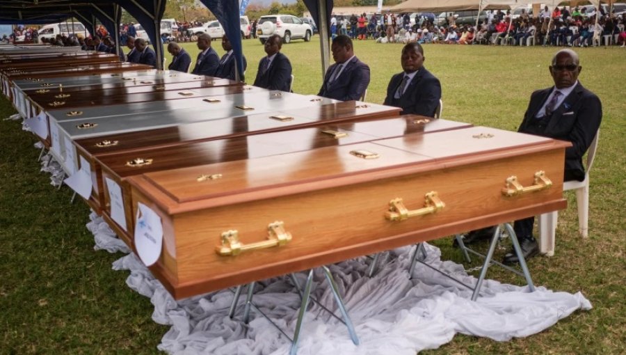 Aumentan a 92 los fallecidos por el naufragio de un ferry en el lago Kariba de Zimbabue