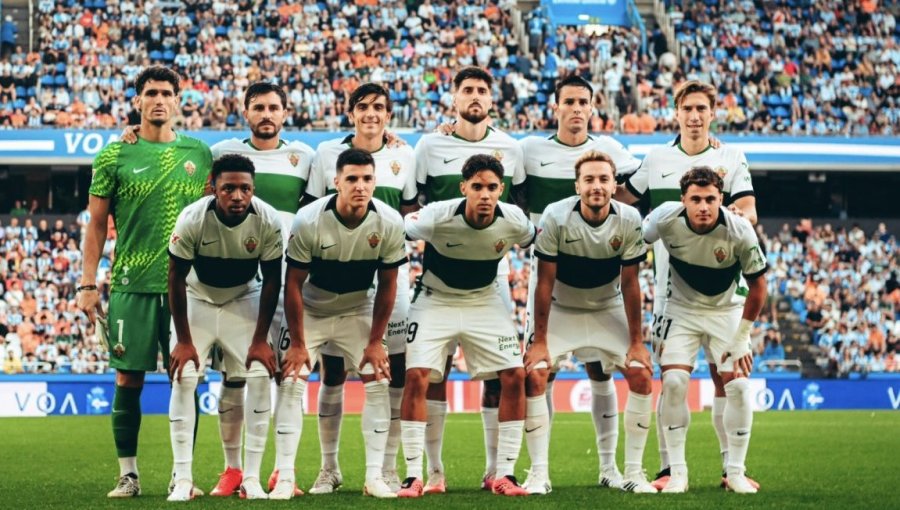 Elche de Lucas Cepeda debutó en La Liga de España con un empate ante el Deportivo La Coruña