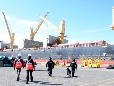 Operativo contra el crimen organizado deja cinco detenidos en el puerto de Valparaíso
