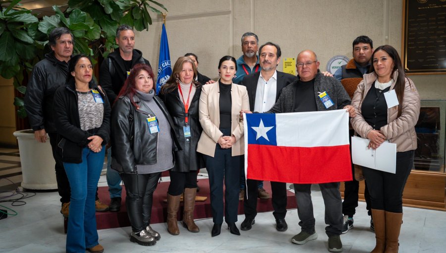 Senadora Cariola y pescadores artesanales rechazan proyecto que busca permitir pesca de arrastre para la jibia