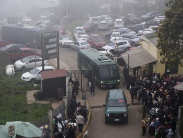 Cerca de 200 internos son trasladados desde la cárcel de Valparaíso a complejo en Talca
