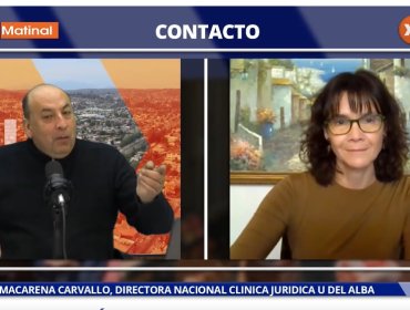 Directora de la Clínica Jurídica de la U. del Alba por reforma de seguridad: "No nos esperábamos que cruzara tanta linea respecto de la creación de este estado de excepción"