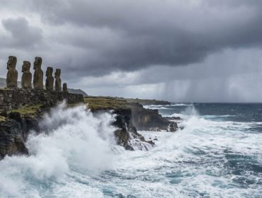 Emiten aviso de mal tiempo para Rapa Nui: prevén fuertes ráfagas de viento y marejadas