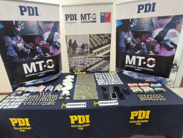 Golpe al tráfico de drogas en Valparaíso: PDI desarticula banda que abastecía a otros vendedores en el cerro Playa Ancha